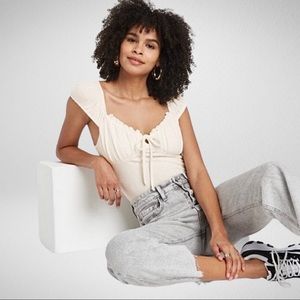 Wild Fable White Body Suit